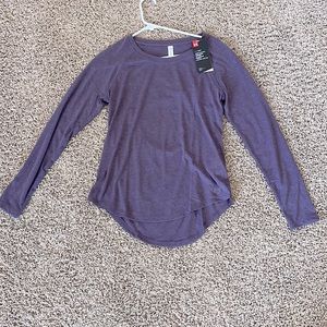 Under Armour Purple Open Back Shirt